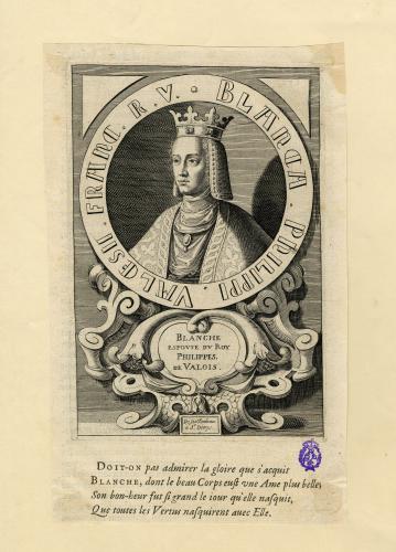 BLANCHE ESPOVSE DV ROY PHILIPPES. DE VALOIS