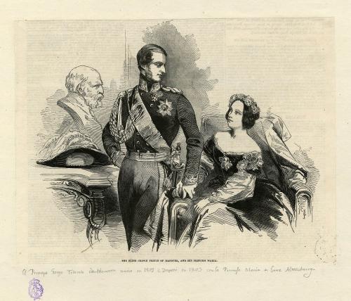 [El príncipe Jorge Federico de Hannover y su mujer] 