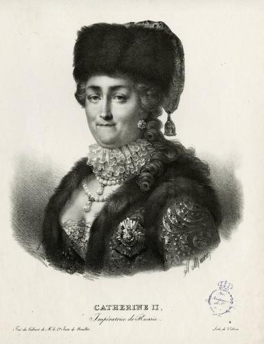 CATHERINE II, Impératrice de Russie
