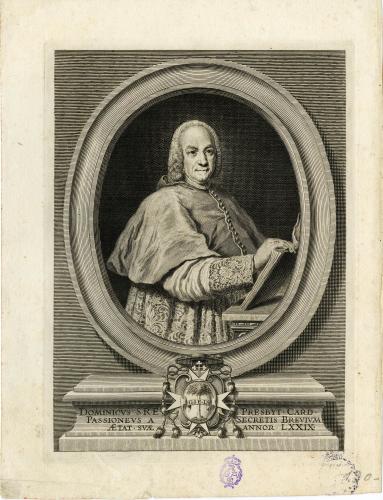 Retrato del cardenal Domenico Pasionei