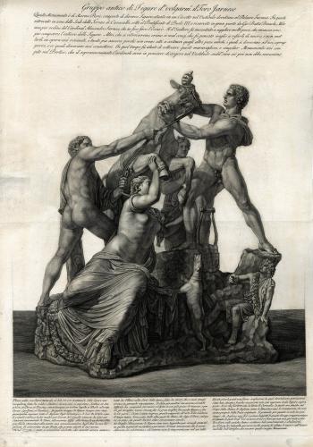GRUPPO antico di Figure dº. volgarme. il Toro Farnese