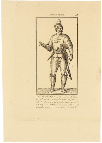 Soldado voluntario de las galeras de Venecia