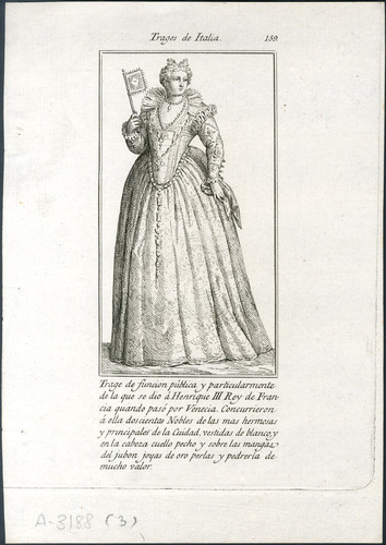 Trage de funcion pública y particularmente la que se dio á Hernique III Rey de Francia quando pasó por Venecia