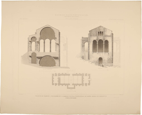 Oviedo. Palacio de Ramiro I, vulgarmente llamado iglesia parroquial de Santa María de Naranco