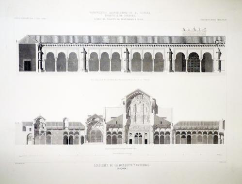 Córdoba. Secciones de la Mezquita y Catedral