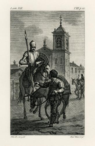 [Don Quijote y Sancho en El Toboso]