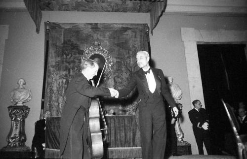 JUAN ANTONIO RUIZ CASAUX, VIOLONCHELISTA, SU INGRESO EN LA ACADEMIA DE BELLAS ARTES DE SAN FERNANDO. JOSÉ EUGENIO BAVIERA Y BORBÓN