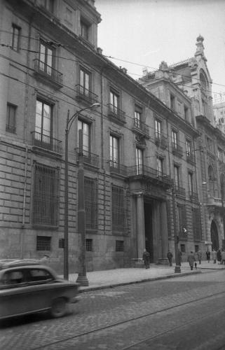 FACHADA DE ACADEMIA DE  BELLAS ARTES