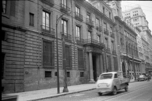 FACHADA DE LA REAL ACADEMIA DE BELLAS ARTES DE SAN FERNANDO