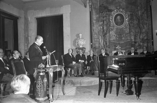 SESIÓN ACADÉMICA DEL INSTITUTO DE ESPAÑA EN LA ACADEMIA DE BELLAS ARTES