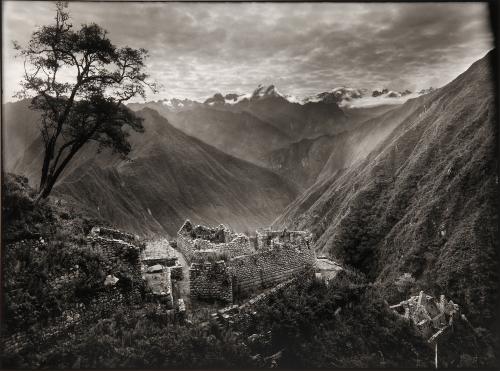 Vista de Wiñay Wayna, Machu Picchu. (Perú)