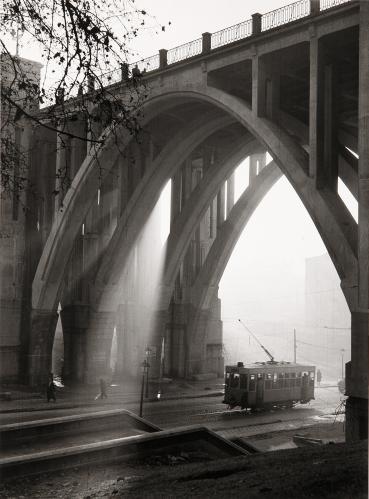 Viaducto en la calle Bailén. (Madrid)