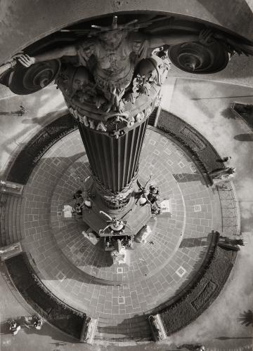 Monumento a Colón. (Serie La ciudad condal en otoño, Barcelona)