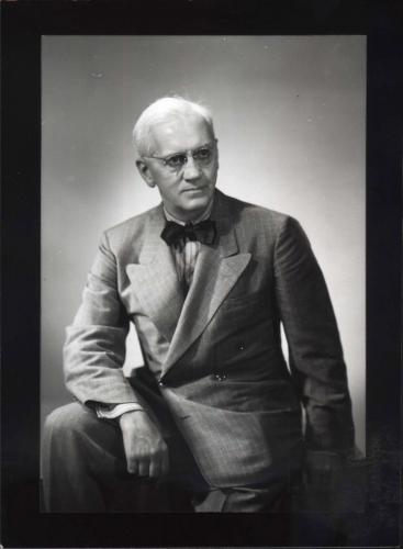 Retrato del doctor Alexander Fleming