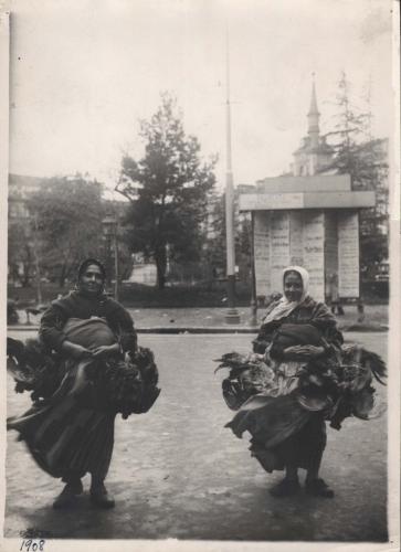 Paveras en la plaza Mayor de Madrid