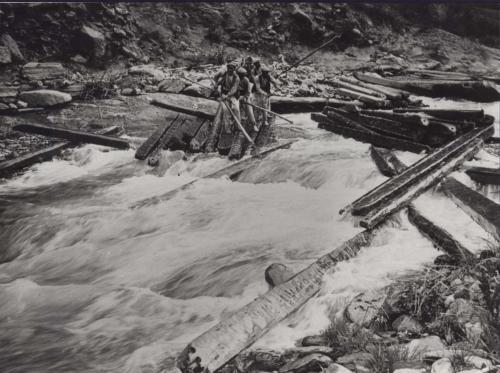 Almadieros en el Vall Ferrera