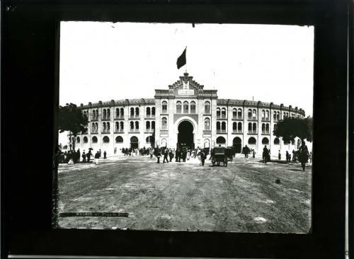 Antigua plaza de toros en la Avenida de Felipe II de Madrid, en el lugar que hoy ocupa el Palacio de Deportes