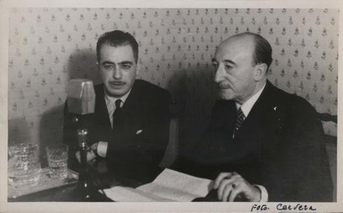 Wenceslao Fernández Flórez y Calderón de la Radio Madrid