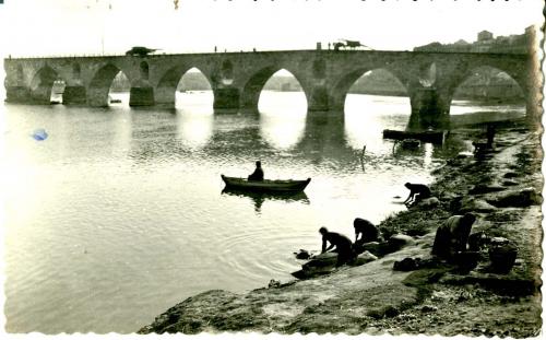 Contraluz en el río Duero (Zamora)