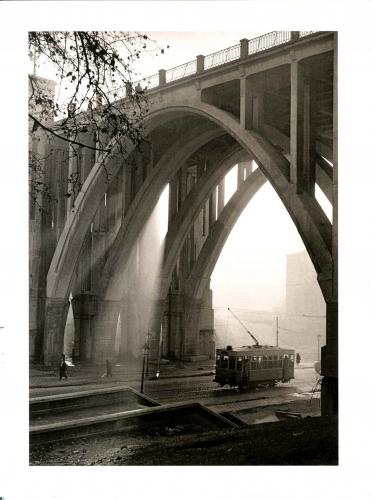 Viaducto en la calle Bailén. (Madrid)