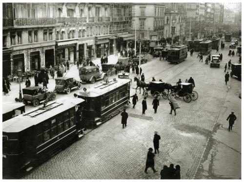 Panorama de la calle de Alcalá