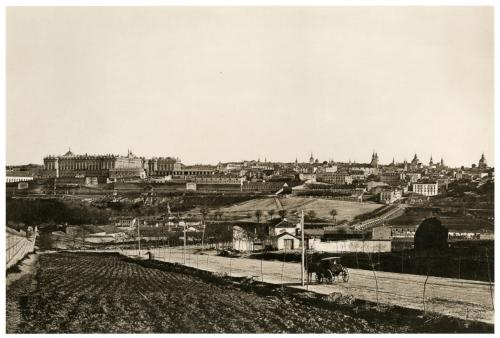 Vista de Madrid desde el paseo de Extremadura