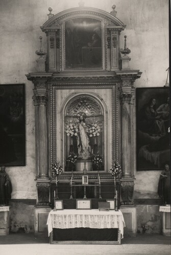 Altar en la Cogolla