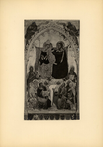 La coronación de la Virgen con Santos y Profetas