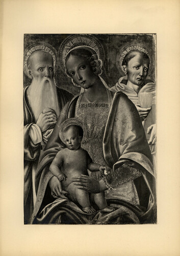 La Madonna col Figlio e Santi