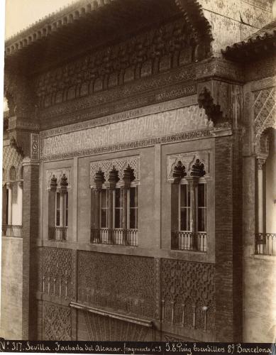 Sevilla. Fachada del Alcázar