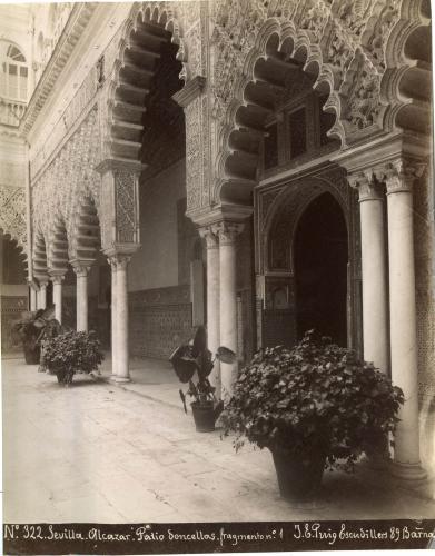 Sevilla. Alcázar. Patio de las Doncellas.