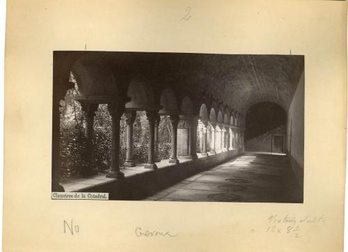 GERONA: CATEDRAL: claustro