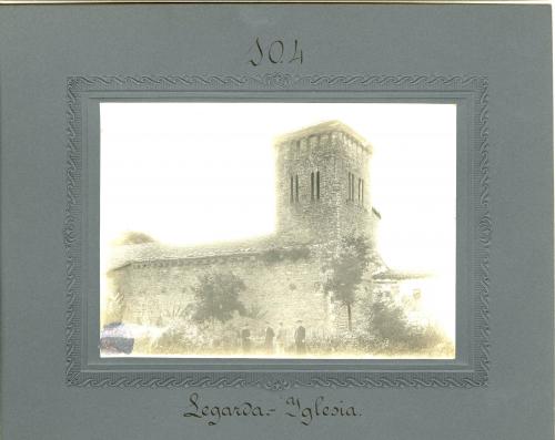 Legarda (Álava). - Iglesia de San Andrés Apóstol. 