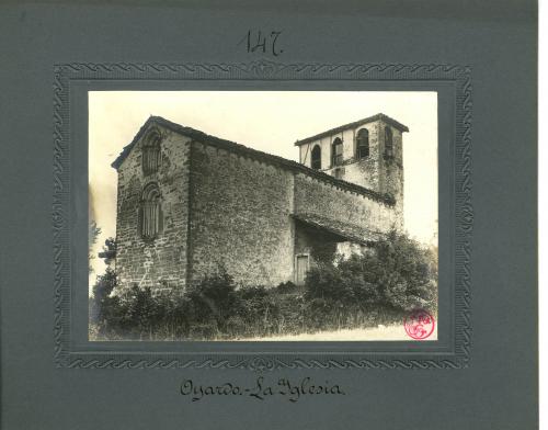 Oyardo (Álava). - La Iglesia de San Juan Bautista. 