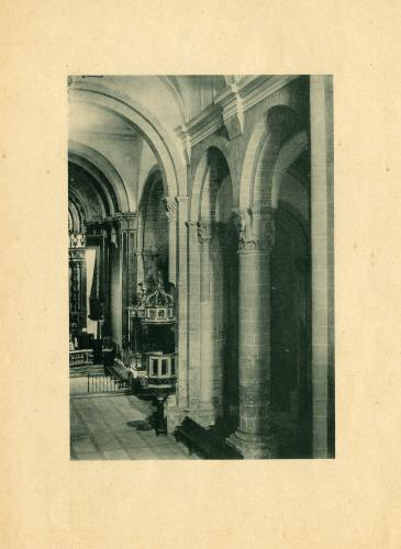 SEGOVIA: IGLESIA DE SAN MILLÁN: interior, lado de la epístola