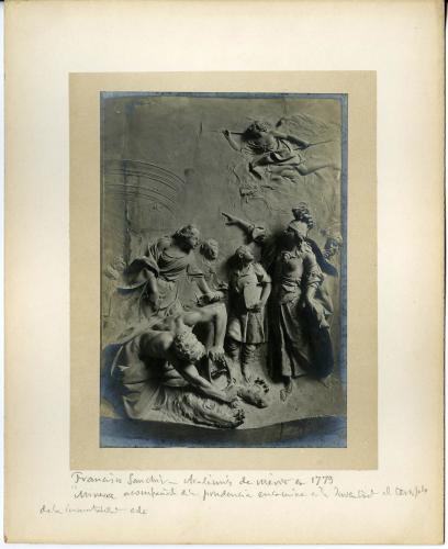  Alegoría de Minerva acompañada de la Prudencia encaminando a la juventud al templo de la inmortalidad