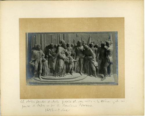  Presentación del rey niño Alfonso XI a la Reina y al infante Don Pedro
