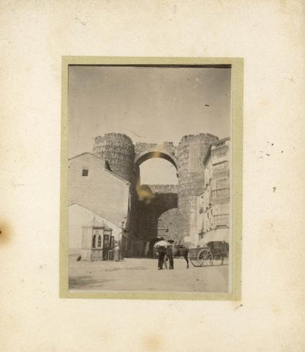 ÁVILA. Puerta del Alcázar o del Mercado Grande