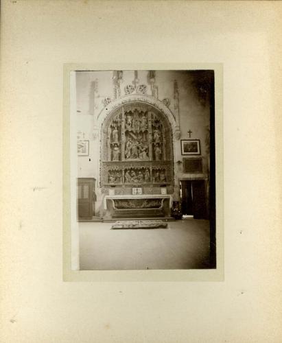 BURGOS. Retablo de la iglesia de san Lesmes