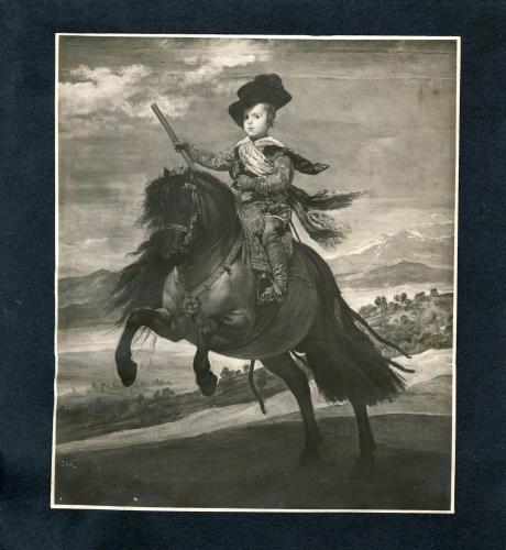 Príncipe Baltasar Carlos a caballo (Velázquez)