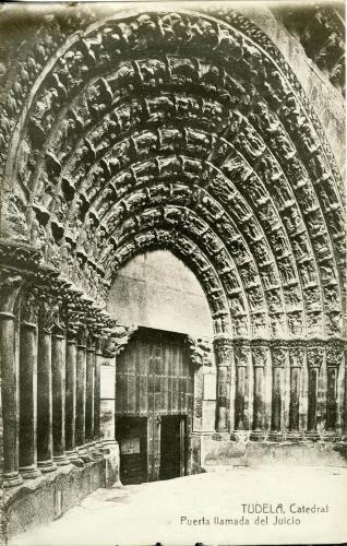 Tudela. Catedral. Puerta llamada del Juicio