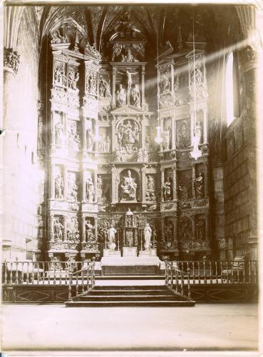 Retablo mayor de la Iglesia Parroquial de Valtierra (Navarra)