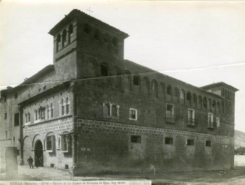 Estella (Navarra) Palacio de los duques de Granada de Egea (cárcel)