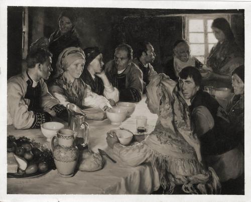 Comida de boda en Bergantiños (Fernando Álvarez de Sotomayor)