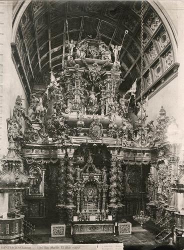 Santiago de Compostela. San Martín. Altar mayor