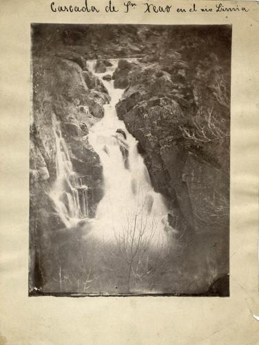 Cascada de San Xeao (o Xiao) en el río Limia