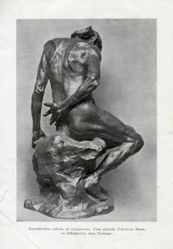 Tipograbado de una obra de Rodin