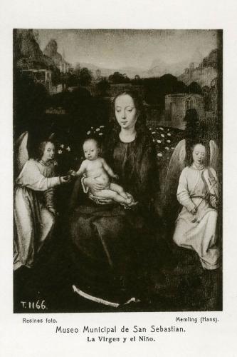 La Virgen y el Niño (Hans Memling)