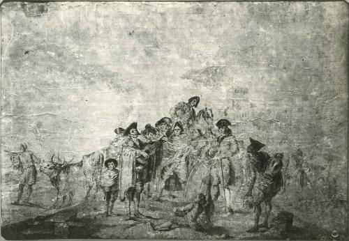 El ciego de la Guitarra (Goya, dibujo preparatorio)
