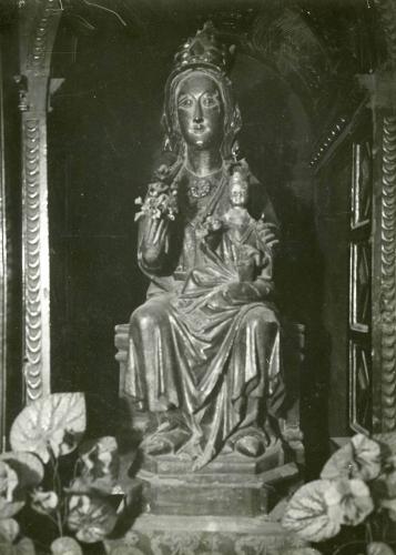 NÁJERA (Logroño): Virgen de la Cripta de Nájera
